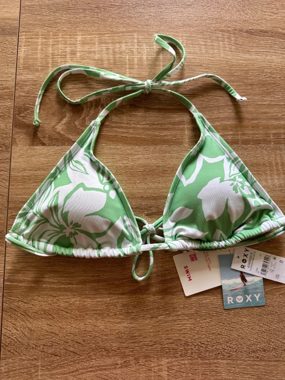 Roxy Green Oceanside Hibiscus Bikini